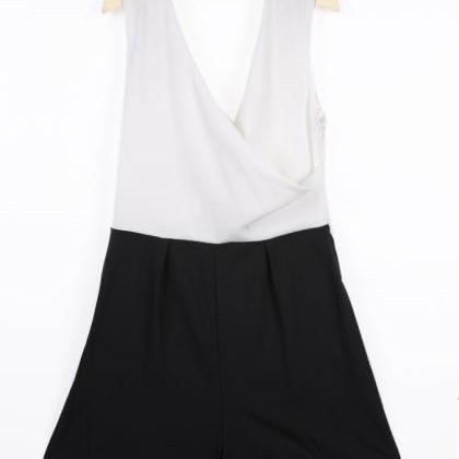 New Women Fashion Deep V Back Cross..