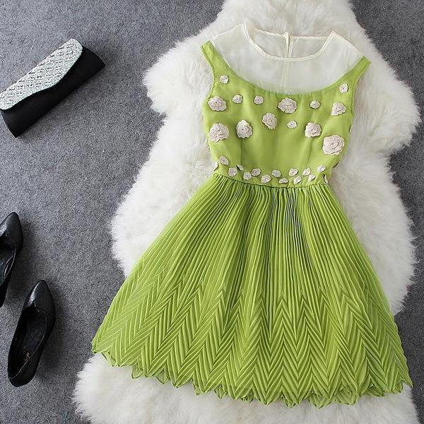 Flower Lace Dress on Luulla